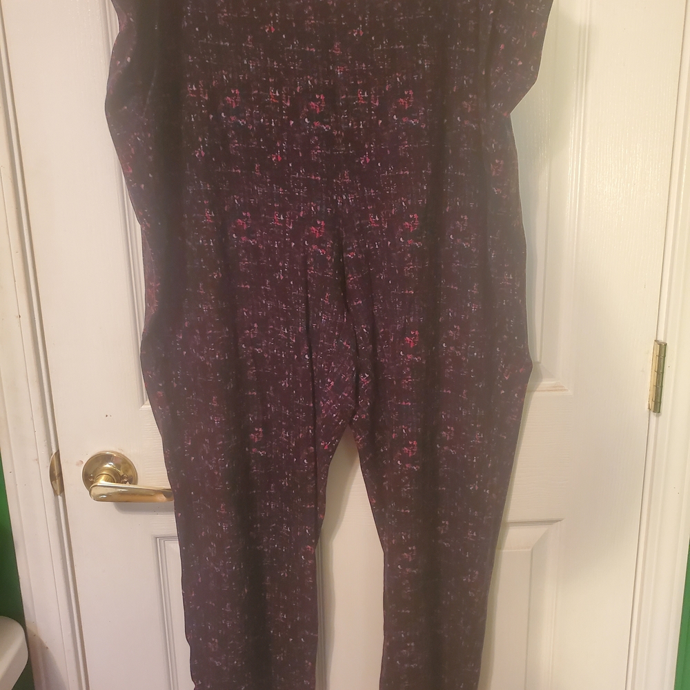 Torrid Size 4R Dark Purple And Black Pants